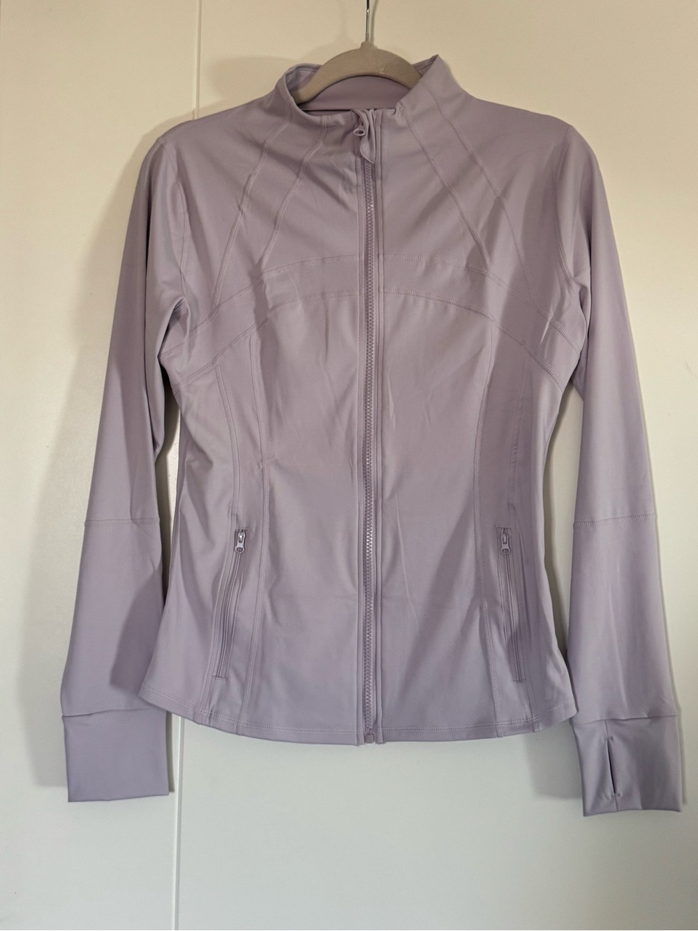 Women’s Lavender Zip-Up Jacket